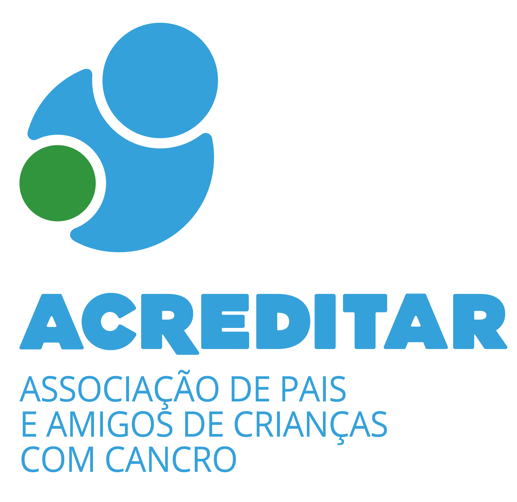 ACREDITAR - Associação de Pais e Amigos das Crianças com Cancro logótipo